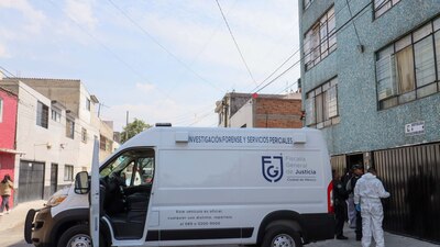 Con el hermano de una de las presuntas víctimas del feminicida de Iztacalco