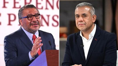 Ambos contendientes felicitaron a Delfina Gómez por su triunfo en las encuestas.