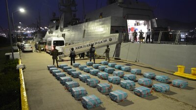 La dependencia informó que lo asegurado fue puesto a disposición de la FGR