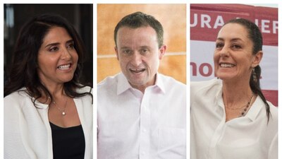 Alejandra Barrales, Mikel Arriola y Claudia Sheinbaum compiten por el máximo puesto capitalino