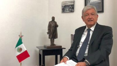 El presidente electo dijo que es necesario atender la saturación del actual aeropuerto