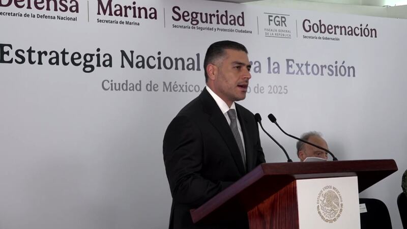Harfuch pone en marcha plan nacional contra la extorsión; priorizan 8 estados