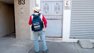 El personal del INEGI seguirá visitando las viviendas, tomando las medidas necesarias por el coronavirus