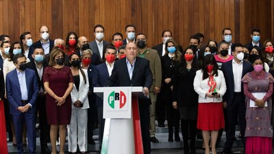 Los integrantes del partido aseguraron que primero van a votar por México