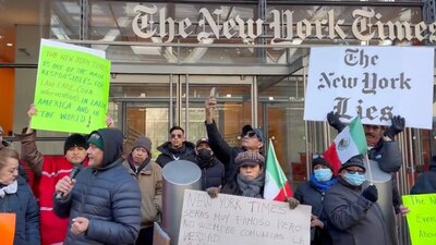 Los migrantes mexicanos reprocharon la reciente publicación de un reportaje sobre López Obrador