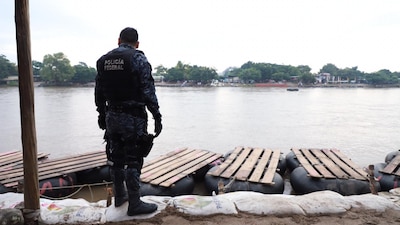La Policía Federal ya está en Chiapas vigilando la zona