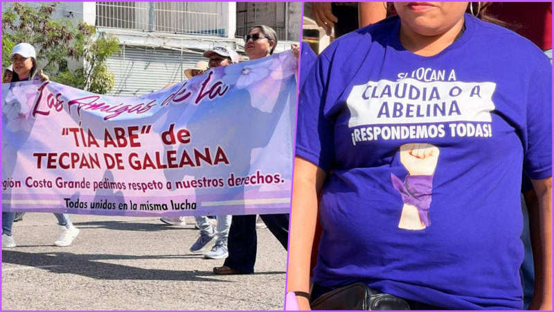 Presidenta municipal de Acapulco usó marcha del 8M para promocionarse, denuncian feministas