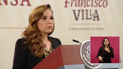 La gobernadora destacó la inversión federal por obras del Tren Maya en Quintana Roo