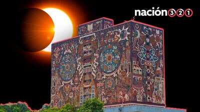 ¿Te imaginas ver el eclipse desde la Biblioteca Central?