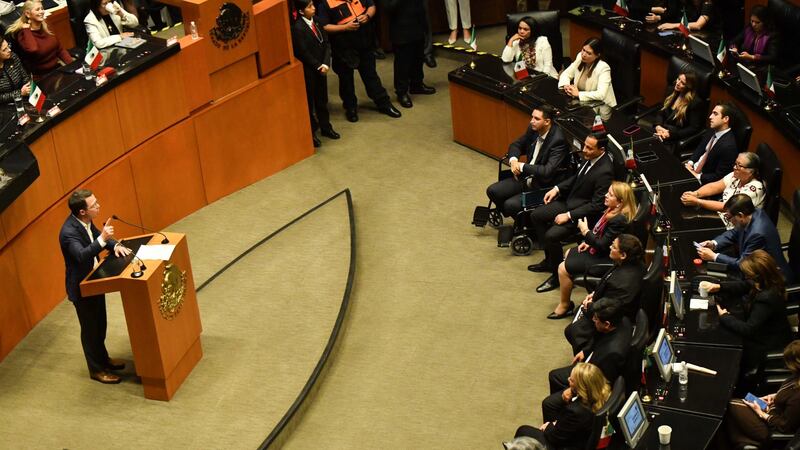 Tras discurso de Anaya panistas abandonan toma de protesta de nuevos ministros de la SCJN