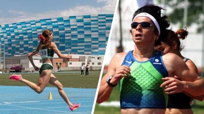 Paola Morán impuso una nueva marca nacional en los 400 metros planos femenil en Puebla