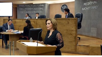 Será Claudia Valle Aguilasocho la sexta magistrada en calificar la elección presidencial