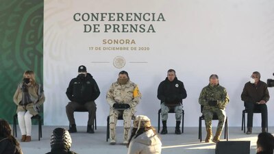 El titular de la Sedena, Luis Cresencio Sandoval, informó que está detenido el autor intelectual