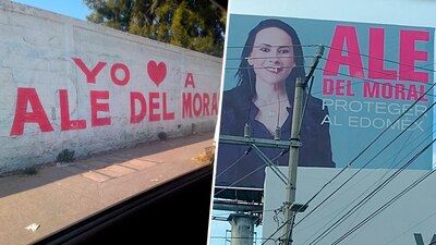 Ale del Moral aún no es oficialmente candidata a la gubernatura del estado de México.