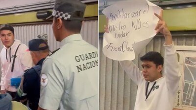 El Gobierno de CDMX indicó que estaban haciendo pintas dentro del Metro