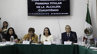 La alcaldesa dijo que se pondrá a disposición para que la investiguen