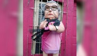 Crean piñata de Carlota ‘N’, la abuelita que asesinó a 2 hombres en Chalco