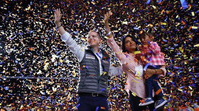 Anaya y Barrales realizaron un acto de campaña conjunto en la capital