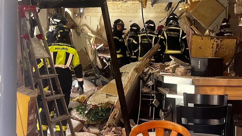 Explosión en un bar de Madrid deja al menos 25 personas heridas