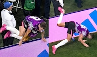 VIDEO: Jordan Henderson sufre aparatosa fractura de brazo durante festejos de Inglaterra
