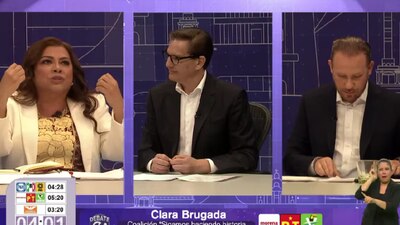 Los candidatos a la Jefatura de la CDMX se dieron con todo