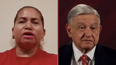 La madre buscadora lamentó que AMLO las vea como oposición