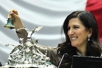 Kenia López Rabadán presenta decálogo de principios para una Reforma Electoral