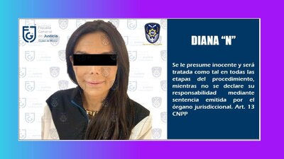 La lideresa fue detenida por el delito de extorsión agravada y robo agravado