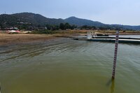 Baja el nivel del Sistema Cutzamala debido a sequía