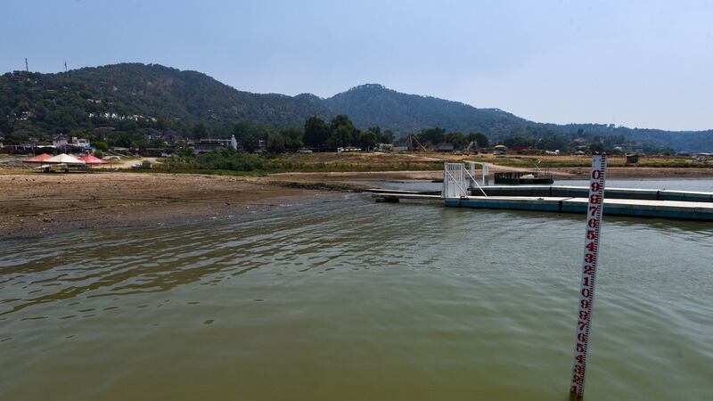 Baja el nivel del Sistema Cutzamala debido a sequía