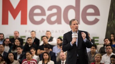 Antes de viajar a Monterrey, Meade, escribió en sus redes sociales