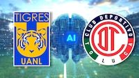 ¿Cómo quedará el partido de ida de Tigres vs. Toluca? La IA responde