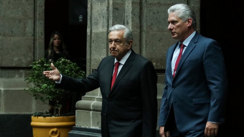 Díaz-Canel agradece a AMLO por impulsar colecta en apoyo al pueblo de Cuba