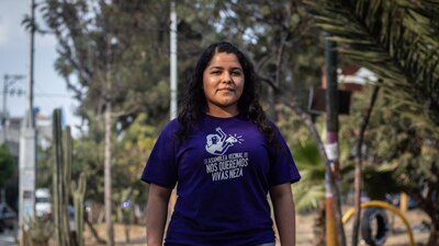 Roxana es indígena originaria de Oaxaca, fue violada cuando vivía en el Edomex