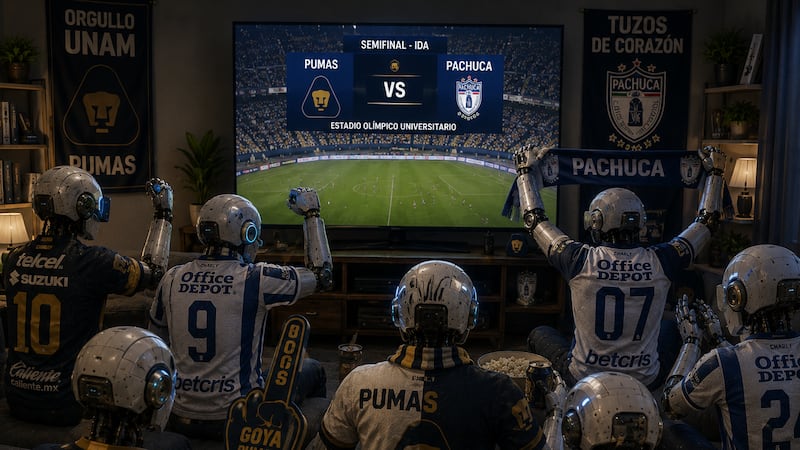 ¿Quién pasa a la final? 3 inteligencias artificiales coinciden en el pronóstico para Pumas-Pachuca