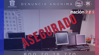 Desmantelaron dos call center en el municipio de Nezahualcóyotl