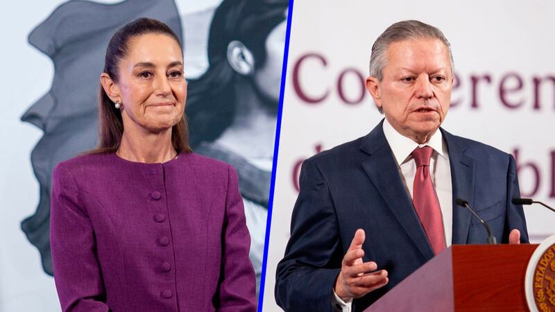 La presidenta Sheinbaum, Zaldívar y lo del César