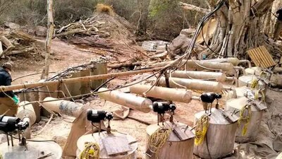 Se estima que en el lugar trabajaban varias personas