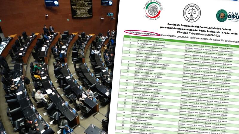 Con casi 2 días de atraso, publican lista complementaria para elección judicial