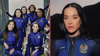 Katy Perry viaja al espacio en cohete de Blue Origin y canta una famosa canción