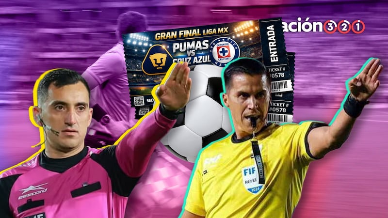¿Quiénes son los árbitros que estarán en la final de Cruz Azul contra Pumas?