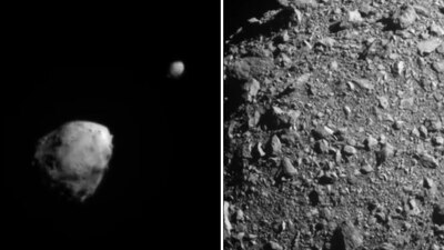 El sistema Didymos está formado por dos asteroides