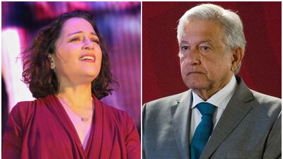 Natalia Lafourcade dijo que dio su voto al ahora presidente