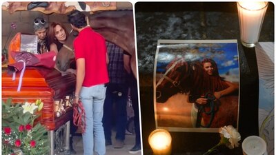 La activista recibió el último adiós