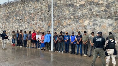 Elementos de la Sedena, GN y policías estatales participaron en los operativos