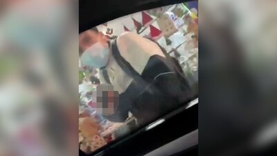 El rostro del agresor fue grabado en el material audiovisual