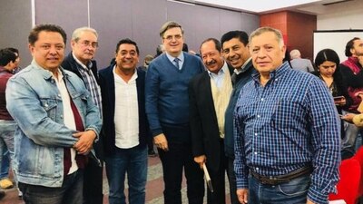 El exjefe de Gobierno volvió a la ciudad que gobernó de 2006 a 2012