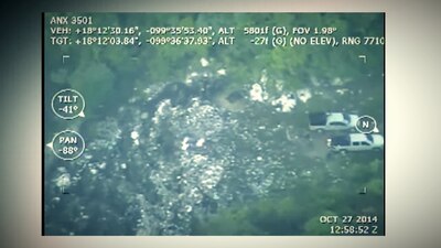 Se dieron a conocer imágenes en donde la Marina prende fuego al basurero de Cocula