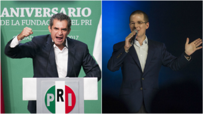 El dirigente nacional del PRI se lanzó contra su homólogo panista, Ricardo Anaya