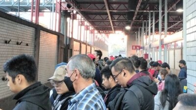 Piden enviar trenes vacíos debido a una alta afluencia